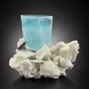 Aquamarine from Pakistan, Gilgit-Baltistan, Shigar District, Shigar Valley - image 1