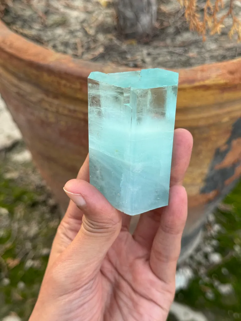 Aquamarine from Pakistan, Gilgit-Baltistan, Shigar District, Shigar Valley - image 3