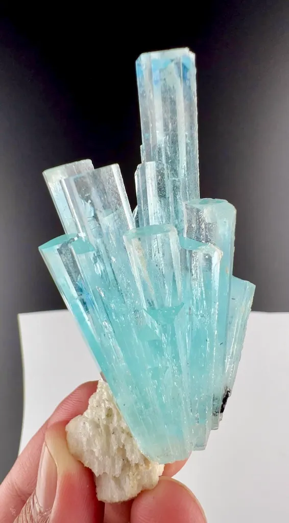 Aquamarine from Pakistan, Gilgit-Baltistan, Shigar District, Shigar Valley - image 5