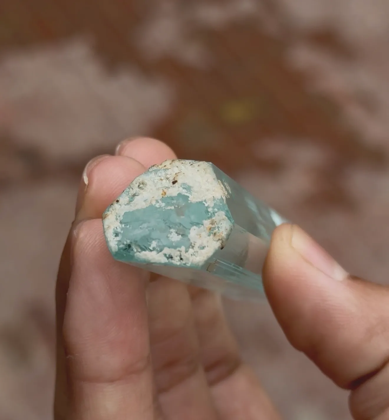 Aquamarine from Pakistan, Gilgit-Baltistan, Shigar District, Shigar Valley - image 8