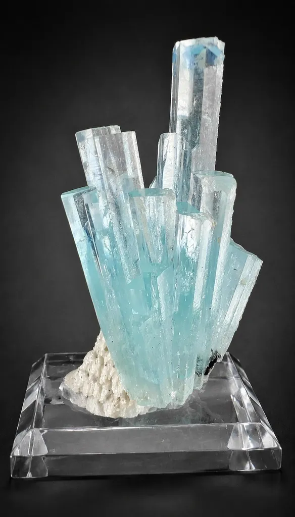 Aquamarine from Pakistan, Gilgit-Baltistan, Shigar District, Shigar Valley - image 2