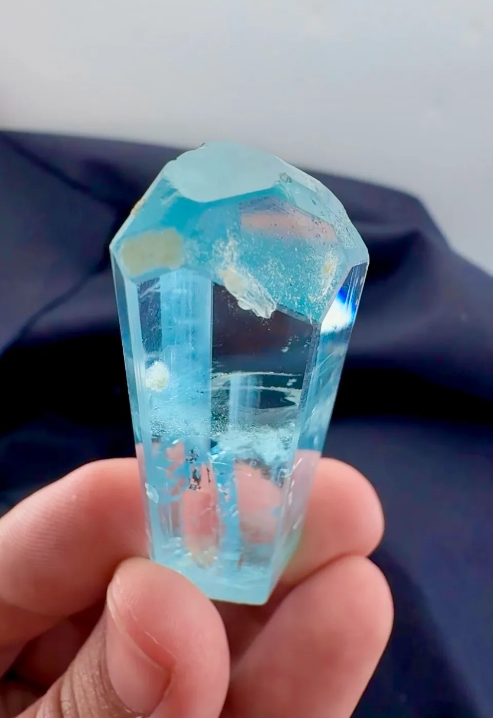 Aquamarine from Pakistan, Gilgit-Baltistan, Shigar District, Shigar Valley - image 3