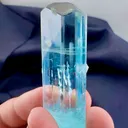 Aquamarine from Pakistan, Gilgit-Baltistan, Shigar District, Shigar Valley - image 1
