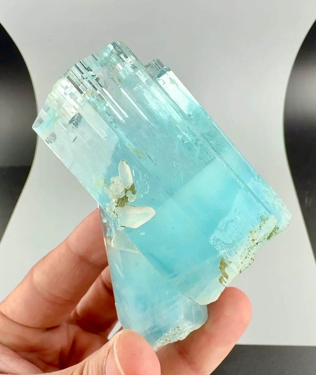 Aquamarine from Pakistan, Gilgit-Baltistan, Shigar District, Shigar Valley - image 5