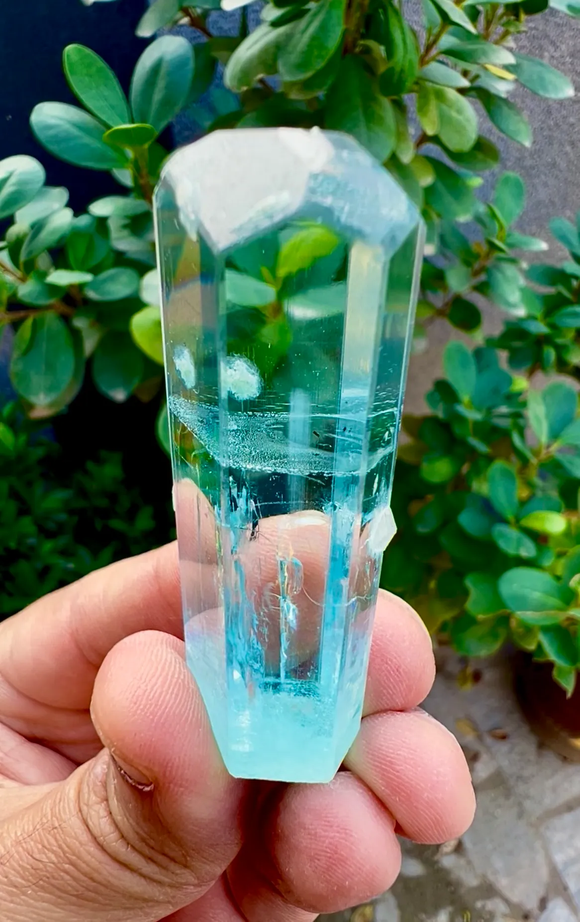 Aquamarine from Pakistan, Gilgit-Baltistan, Shigar District, Shigar Valley - image 4