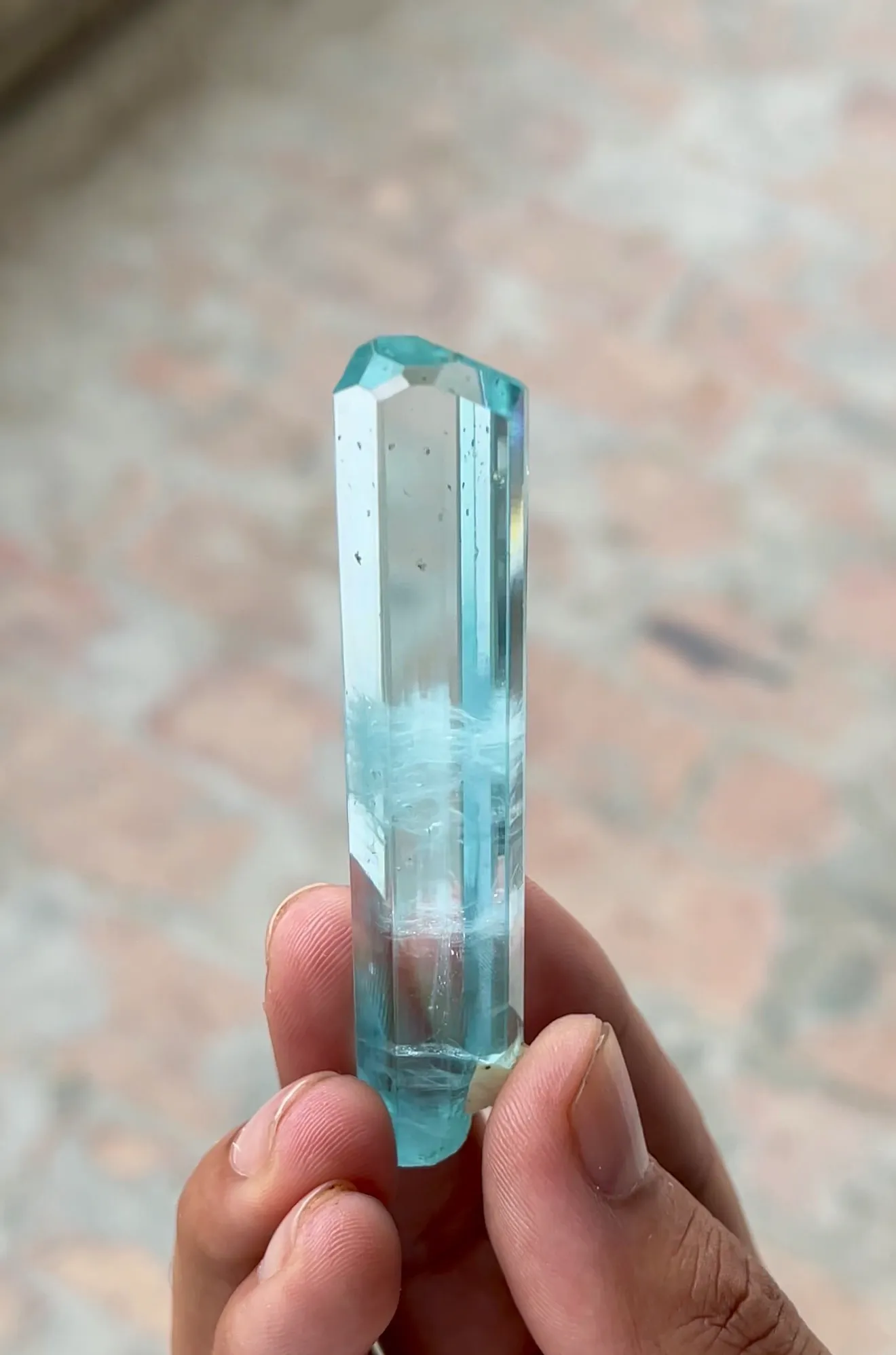 Aquamarine from Pakistan, Gilgit-Baltistan, Shigar District, Shigar Valley - image 3