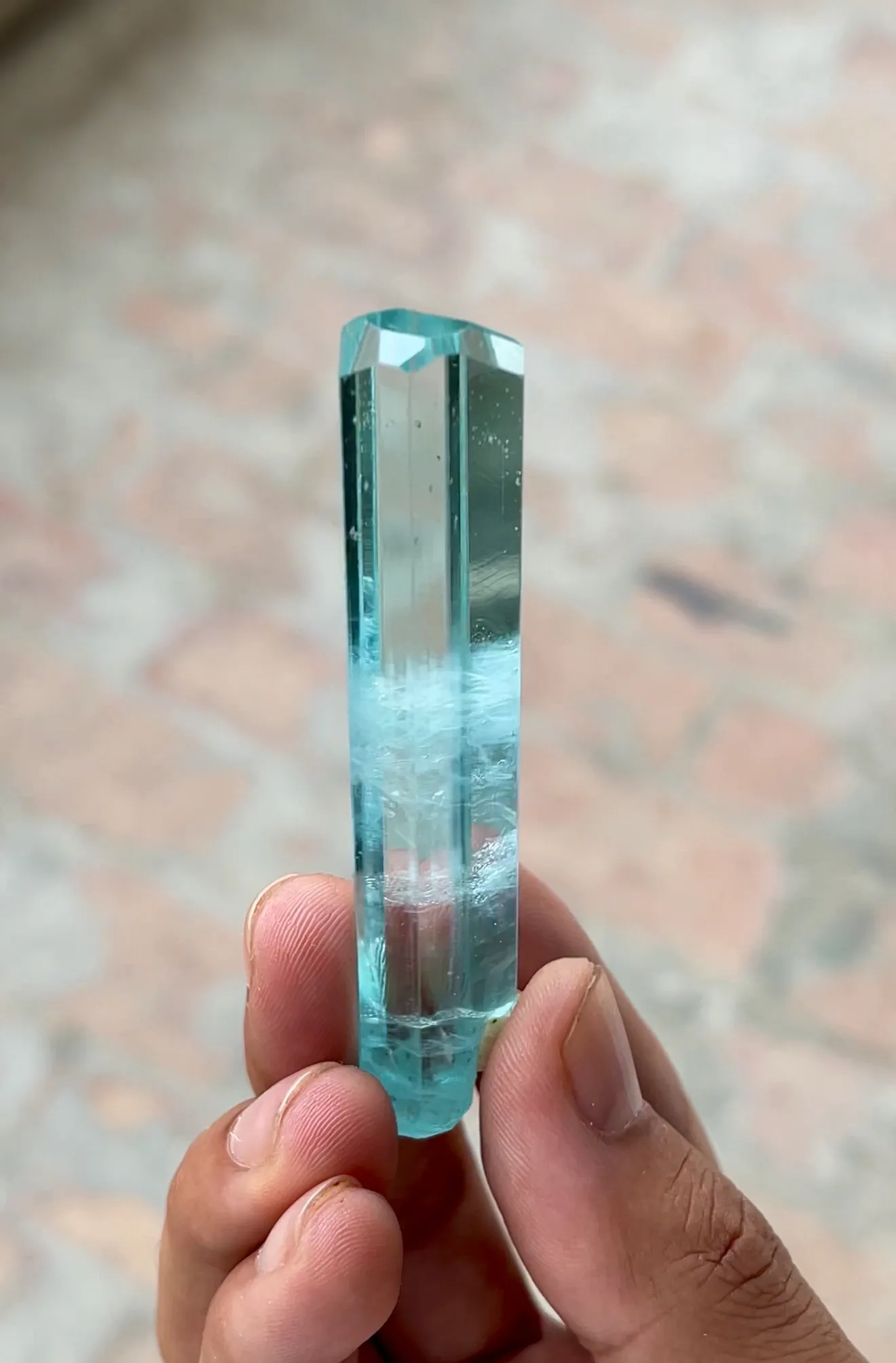 Aquamarine from Pakistan, Gilgit-Baltistan, Shigar District, Shigar Valley - image 5