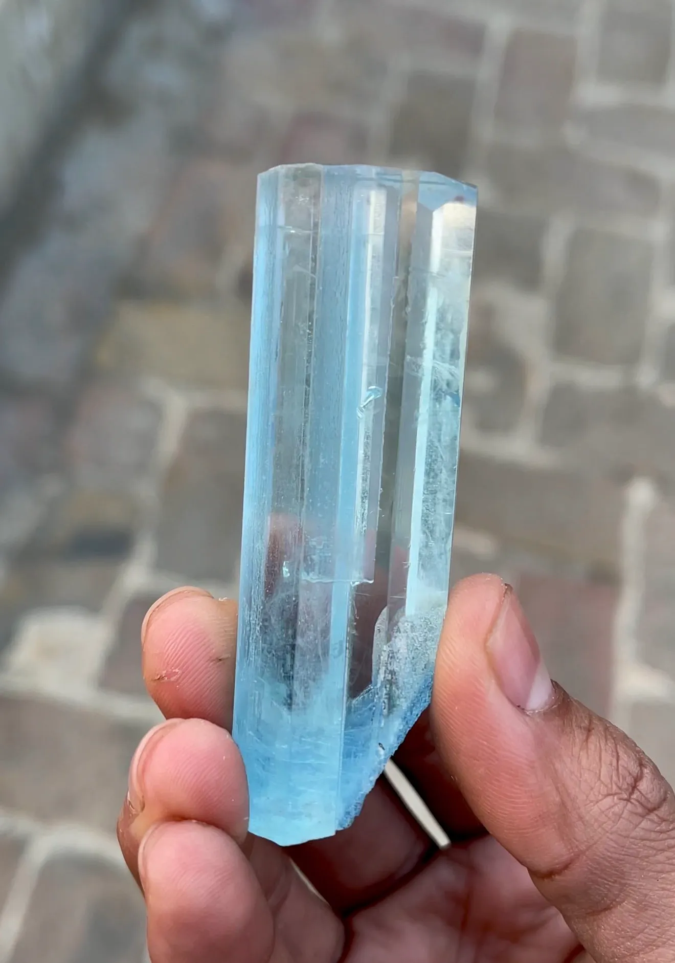 Aquamarine from Pakistan, Gilgit-Baltistan, Shigar District, Shigar Valley - image 5