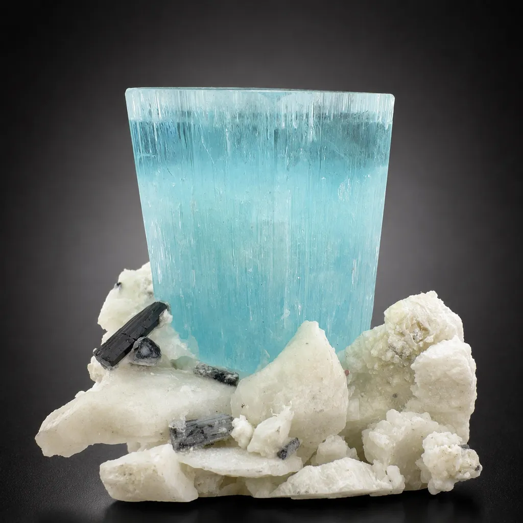 Aquamarine from Pakistan, Gilgit-Baltistan, Shigar District, Shigar Valley - image 4