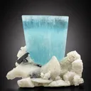 Aquamarine from Pakistan, Gilgit-Baltistan, Shigar District, Shigar Valley - image 4