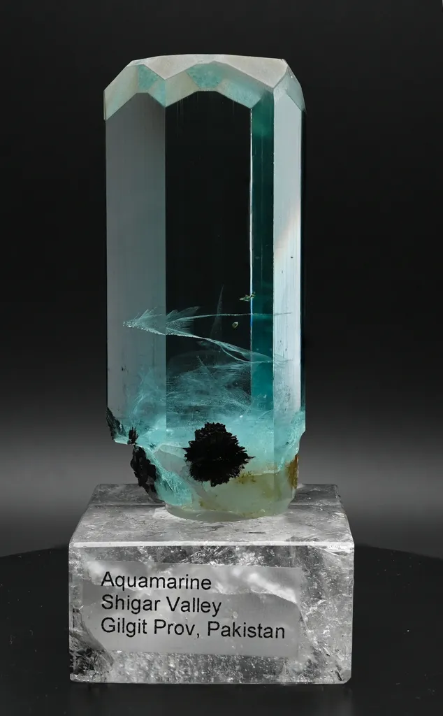 Aquamarine from Pakistan, Gilgit-Baltistan, Shigar District, Shigar Valley - image 2