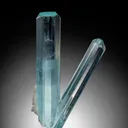 Aquamarine from Pakistan, Gilgit-Baltistan, Shigar District, Shigar Valley - image 2
