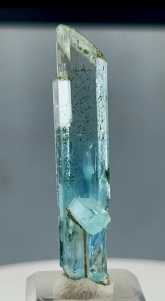 Aquamarine from Pakistan, Gilgit-Baltistan, Shigar District, Shigar Valley, Alchuri image