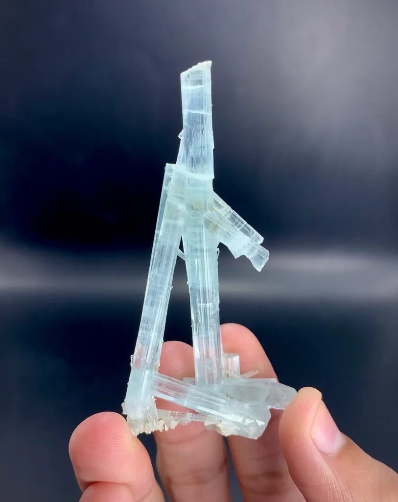 Aquamarine from Pakistan, Gilgit-Baltistan, Shigar District, Shigar Valley, Alchuri - image 2