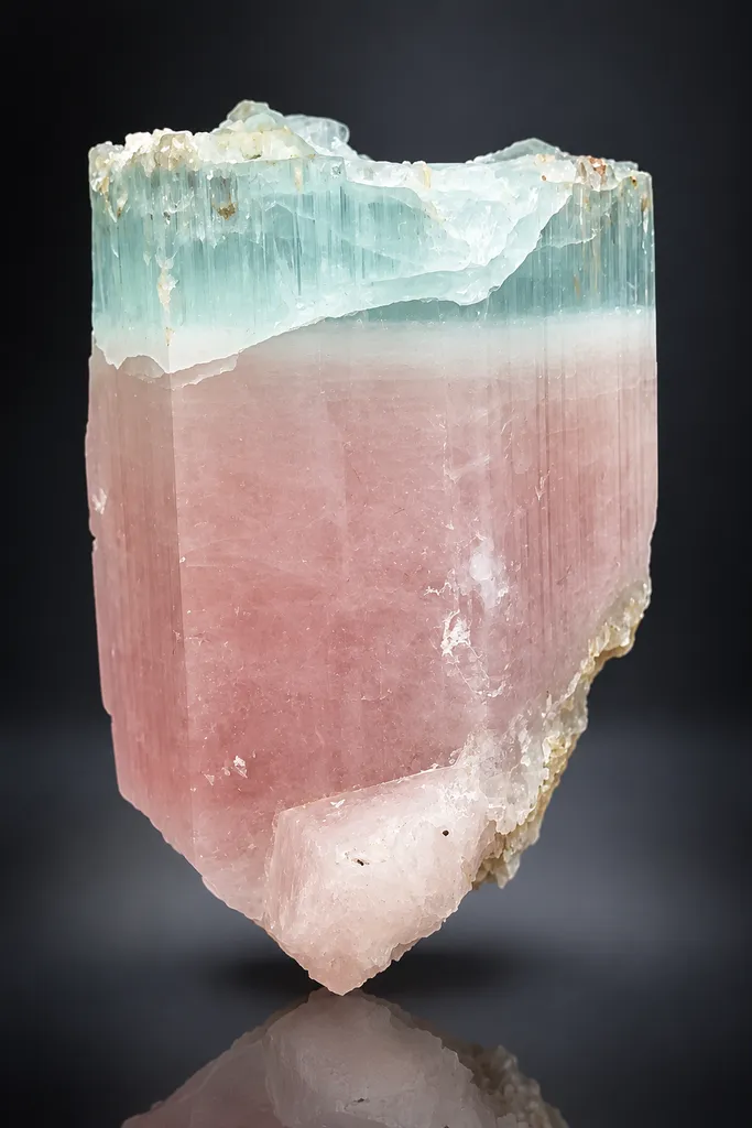 Aquamarine from Pakistan, Gilgit-Baltistan, Shigar District, Shigar Valley, Alchuri image