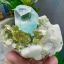 Aquamarine from Pakistan, Gilgit-Baltistan, Shigar District, Shigar Valley, Alchuri - image 1