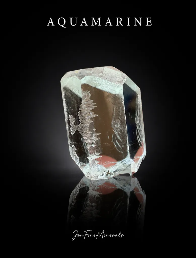 Aquamarine from Pakistan, Gilgit-Baltistan, Shigar District, Shigar Valley, Alchuri image
