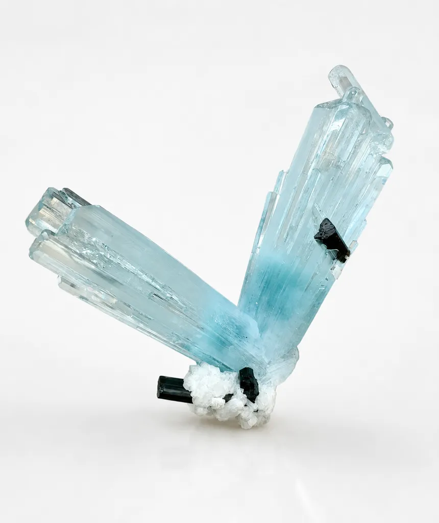 Aquamarine from Pakistan, Gilgit-Baltistan, Shigar District, Shigar Valley, Alchuri image