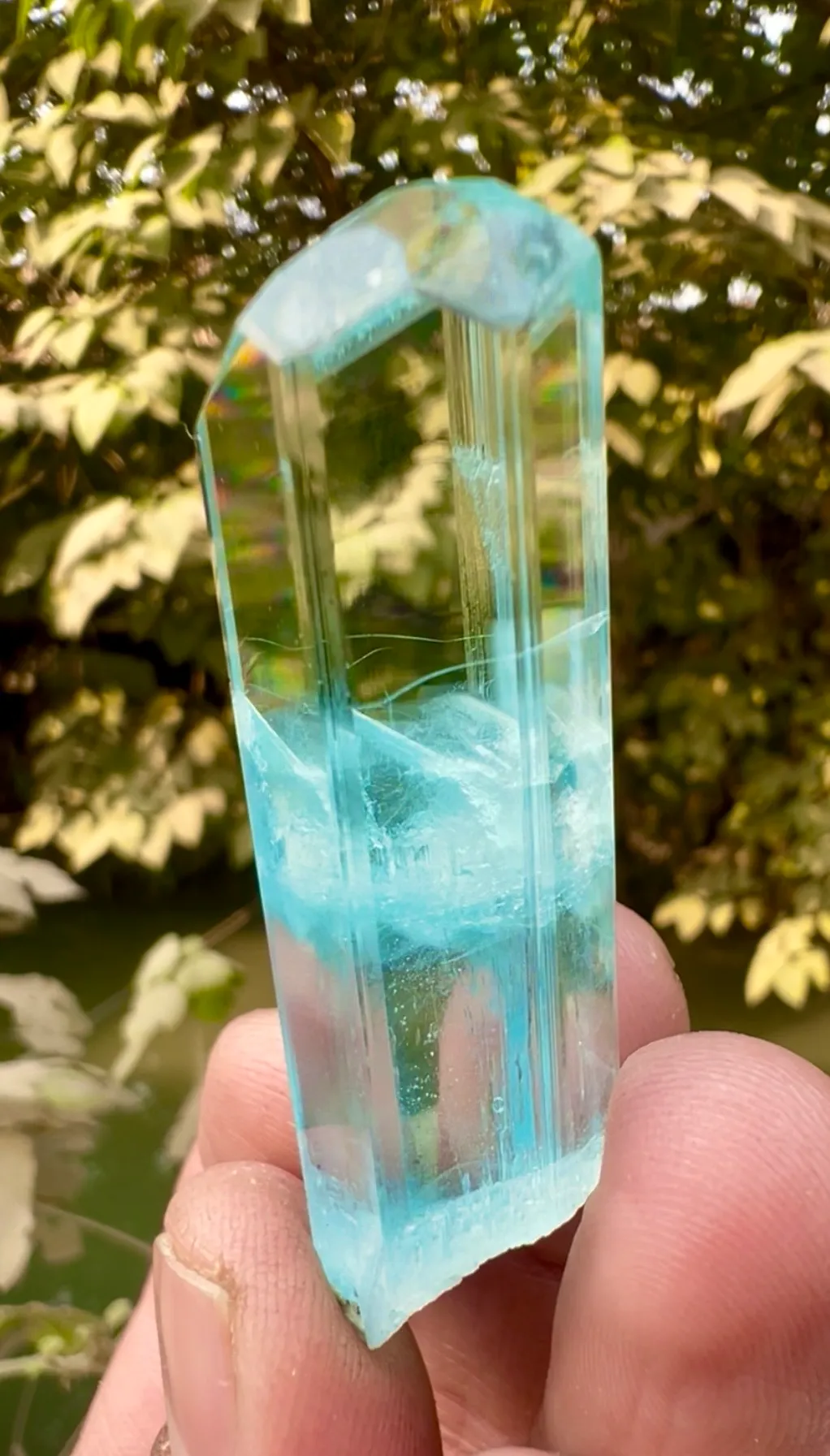 Aquamarine from Pakistan, Gilgit-Baltistan, Shigar District, Shigar Valley, Alchuri - image 3