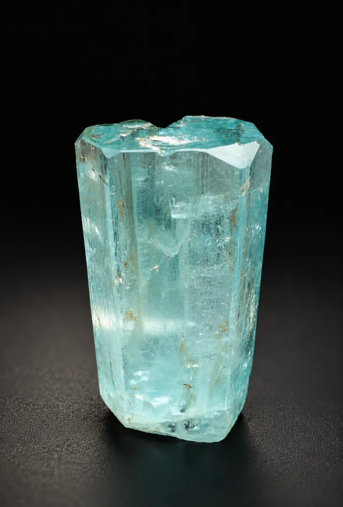 Aquamarine from Pakistan, Gilgit-Baltistan, Shigar District, Shigar Valley, Alchuri image