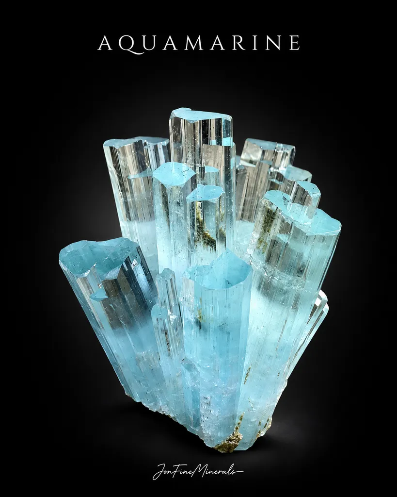 Aquamarine from Pakistan, Gilgit-Baltistan, Shigar District, Shigar Valley, Alchuri image