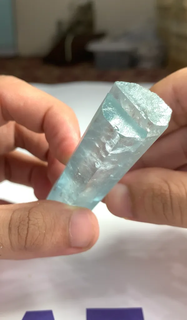 Aquamarine from Pakistan, Gilgit-Baltistan, Shigar District, Shigar Valley, Alchuri - image 4