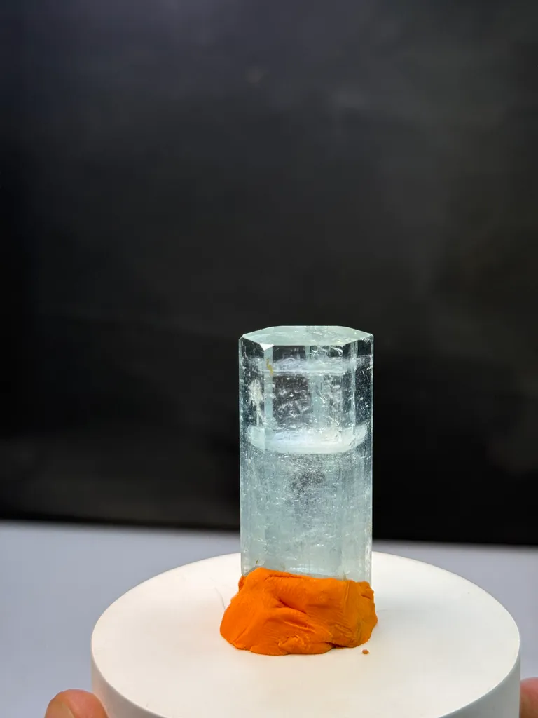 Aquamarine from Pakistan, Gilgit-Baltistan, Shigar District, Shigar Valley, Alchuri image