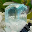 Aquamarine from Pakistan, Gilgit-Baltistan, Shigar District, Shigar Valley, Alchuri - image 6
