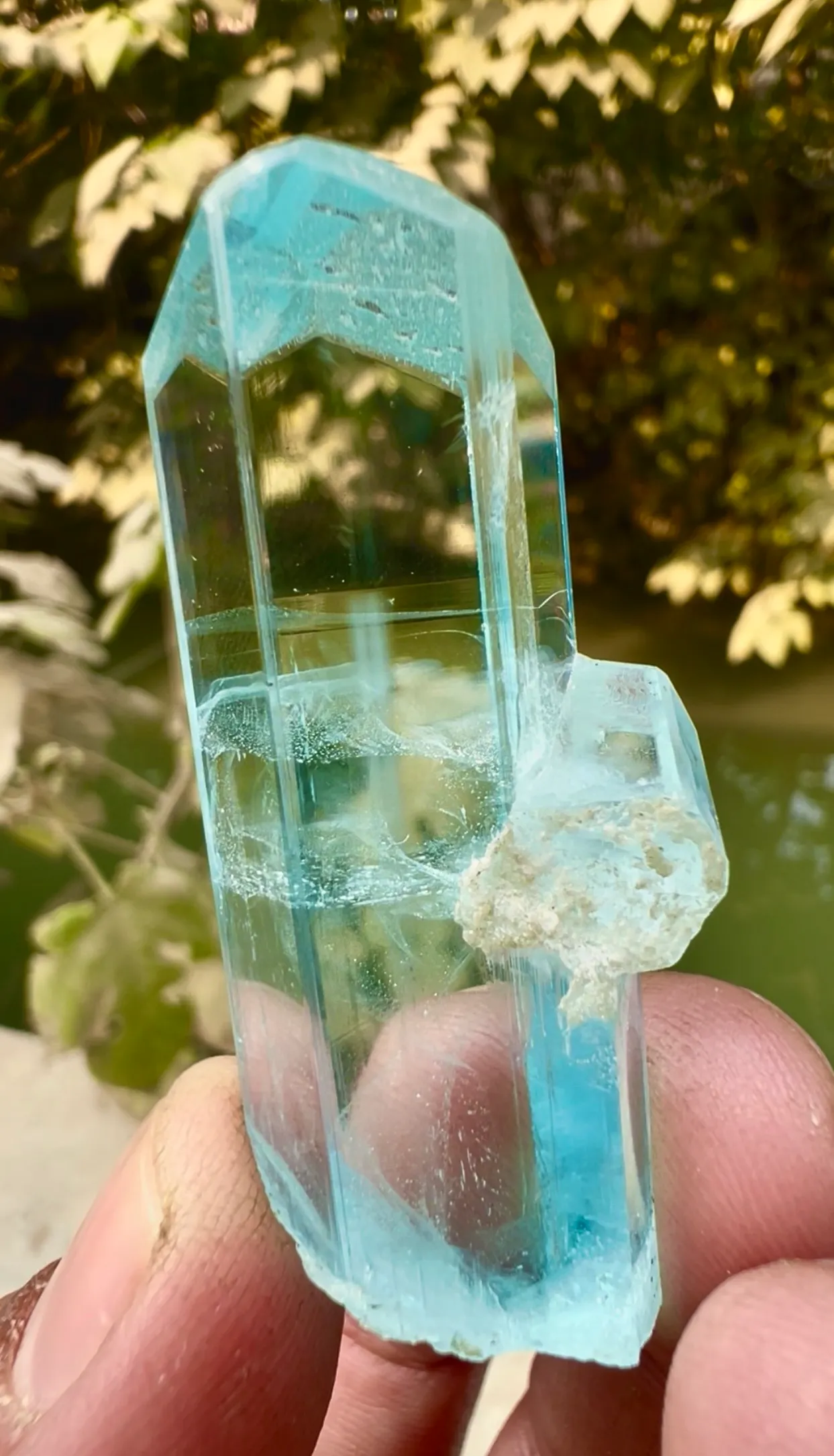Aquamarine from Pakistan, Gilgit-Baltistan, Shigar District, Shigar Valley, Alchuri - image 5