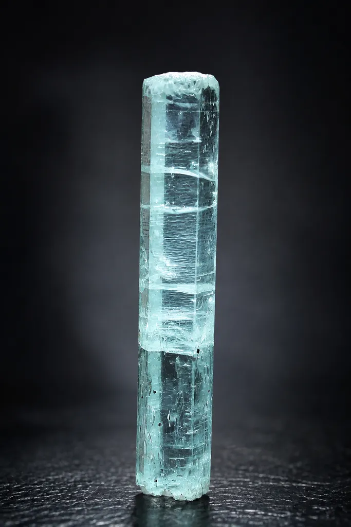 Aquamarine from Pakistan, Gilgit-Baltistan, Shigar District, Shigar Valley, Alchuri image