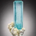 Aquamarine from Pakistan, Gilgit-Baltistan, Shigar District, Shigar Valley, Alchuri - image 1