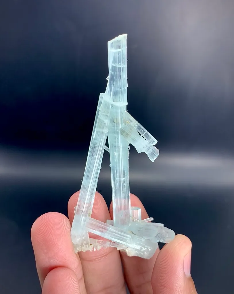 Aquamarine from Pakistan, Gilgit-Baltistan, Shigar District, Shigar Valley, Alchuri - image 4