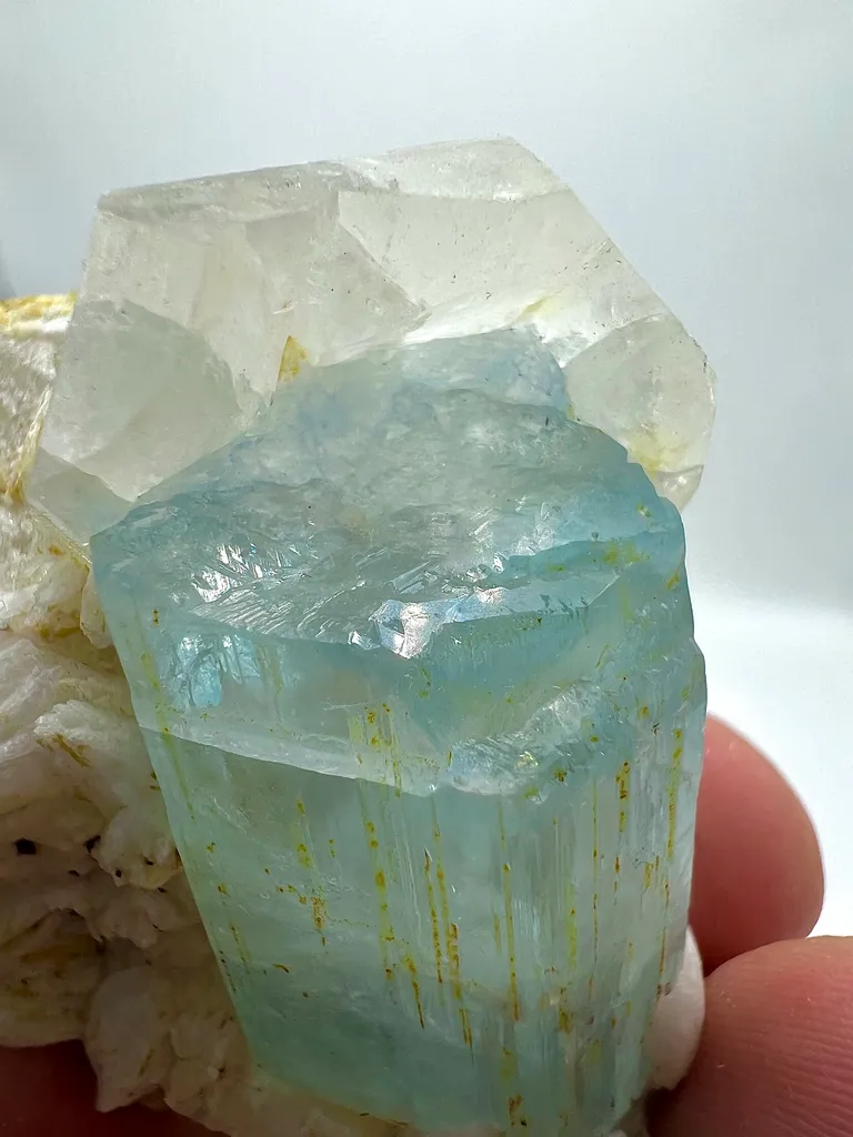Aquamarine from Pakistan, Gilgit-Baltistan, Shigar District, Shigar Valley, Alchuri - image 3