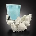 Aquamarine from Pakistan, Gilgit-Baltistan, Shigar District, Shigar Valley - image 5