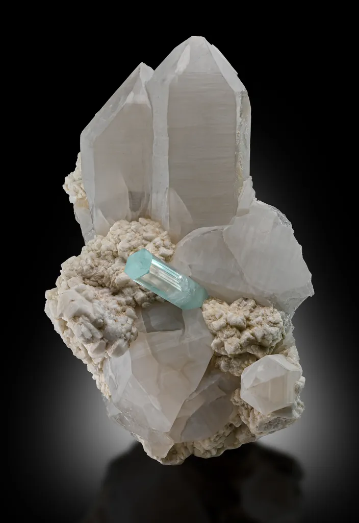 Aquamarine from Pakistan, Gilgit-Baltistan, Shigar District, Shigar Valley - image 3