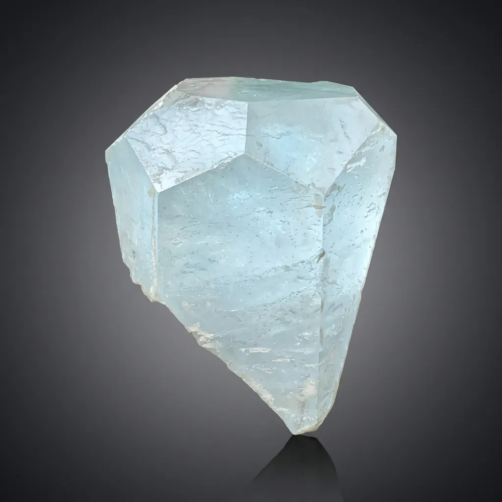 Aquamarine from Pakistan, Gilgit-Baltistan, Shigar District, Shigar Valley image