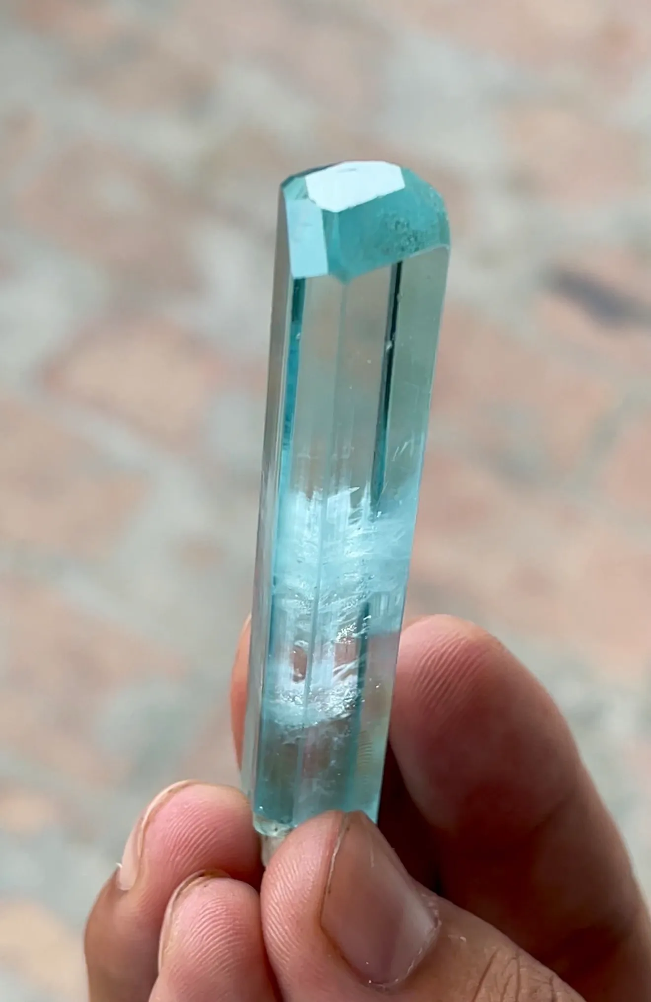 Aquamarine from Pakistan, Gilgit-Baltistan, Shigar District, Shigar Valley - image 7