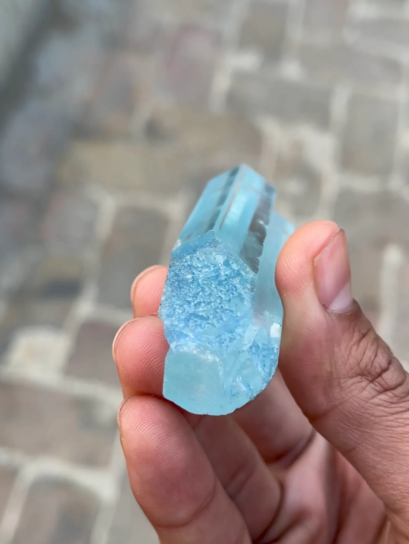 Aquamarine from Pakistan, Gilgit-Baltistan, Shigar District, Shigar Valley - image 7