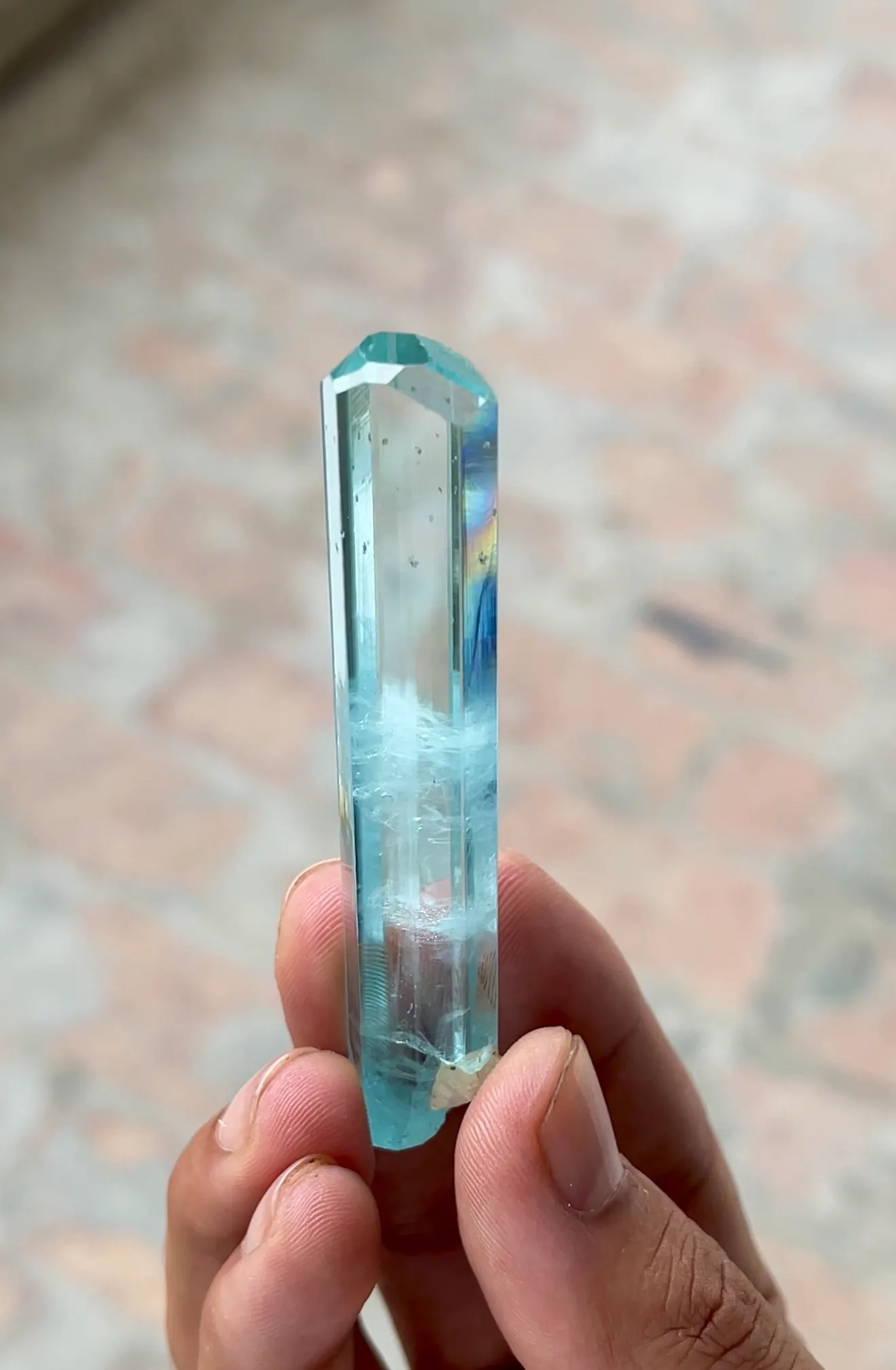 Aquamarine from Pakistan, Gilgit-Baltistan, Shigar District, Shigar Valley - image 4