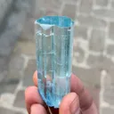 Aquamarine from Pakistan, Gilgit-Baltistan, Shigar District, Shigar Valley - image 2