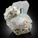 Aquamarine from Pakistan, Gilgit-Baltistan, Shigar District, Shigar Valley - image 2