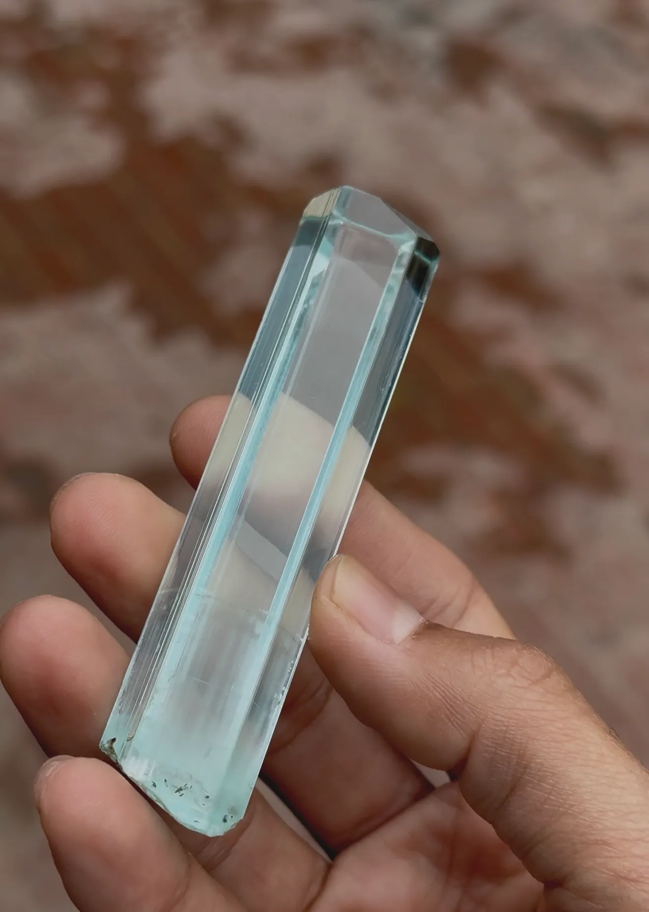 Aquamarine from Pakistan, Gilgit-Baltistan, Shigar District, Shigar Valley - image 6