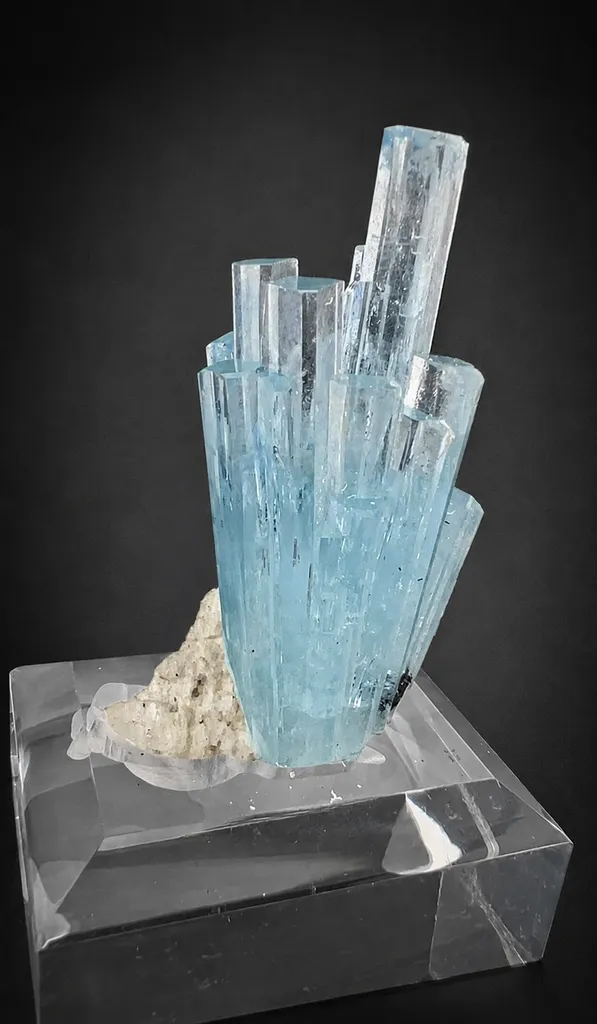 Aquamarine from Pakistan, Gilgit-Baltistan, Shigar District, Shigar Valley - image 8