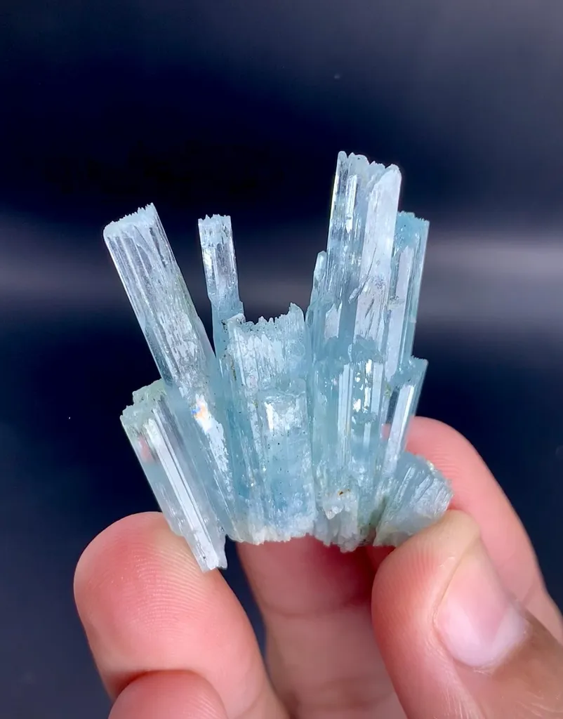 Aquamarine from Pakistan, Gilgit-Baltistan, Skardu District image