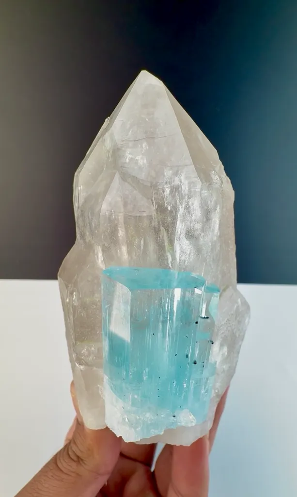 Aquamarine from Pakistan, Gilgit-Baltistan, Skardu District, Shigar Valley - image 3
