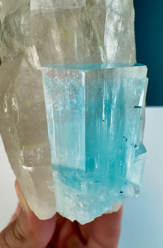Aquamarine from Pakistan, Gilgit-Baltistan, Skardu District, Shigar Valley - image 6
