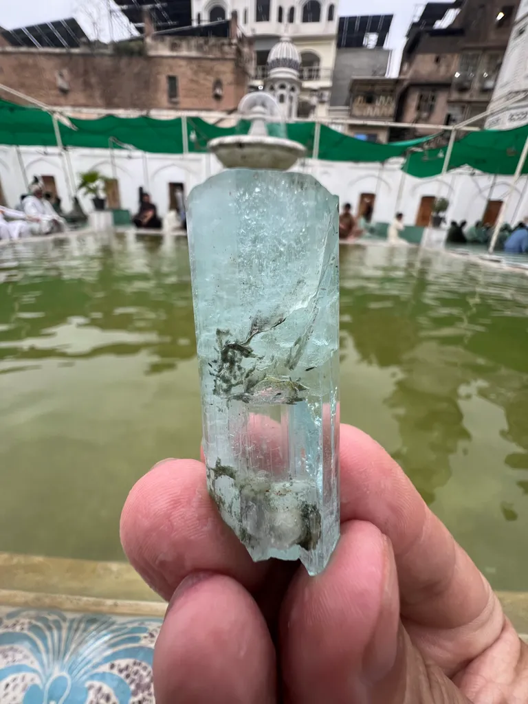 Aquamarine from Pakistan, Gilgit-Baltistan, Skardu District, Shigar Valley - image 4