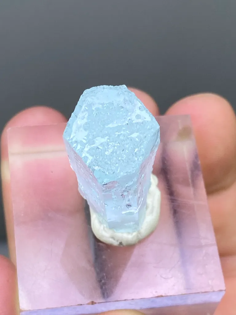 Aquamarine from Pakistan, Gilgit-Baltistan, Skardu District, Shigar Valley image