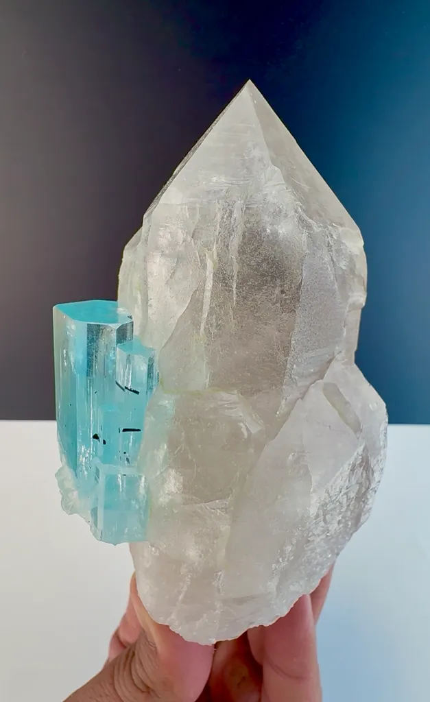 Aquamarine from Pakistan, Gilgit-Baltistan, Skardu District, Shigar Valley - image 7