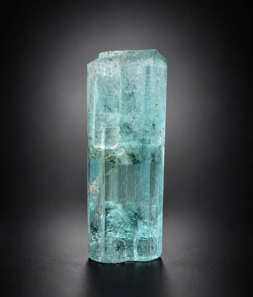 Aquamarine from Pakistan, Gilgit-Baltistan, Skardu District, Shigar Valley image